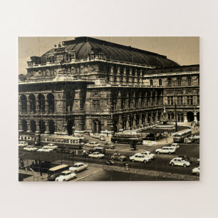Puzzle Opéra de l'Opéra d'État de Vienne Autriche vintage