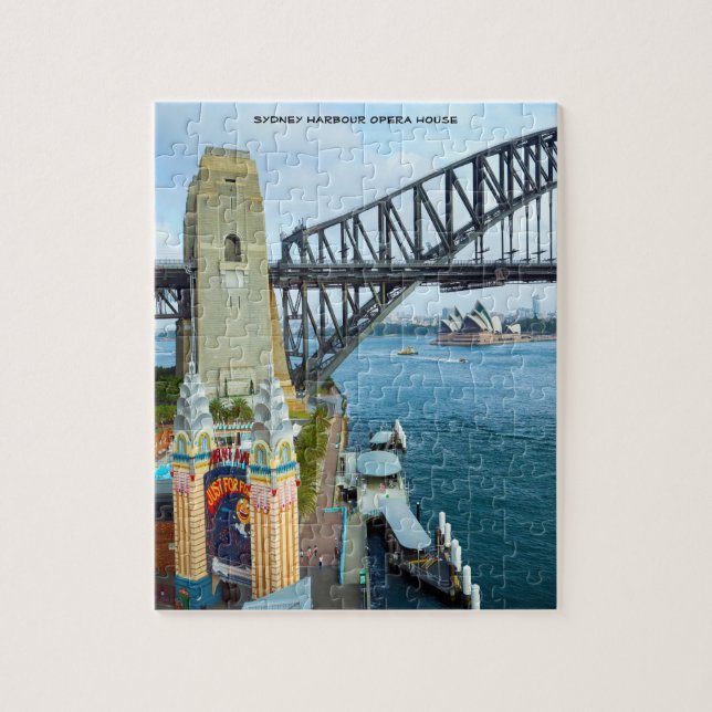 Puzzle Opéra de Sydney Harbour Australie (Vertical)
