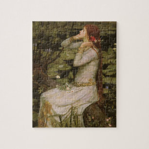 Puzzle Ophélie par l'étang par John William Waterhouse