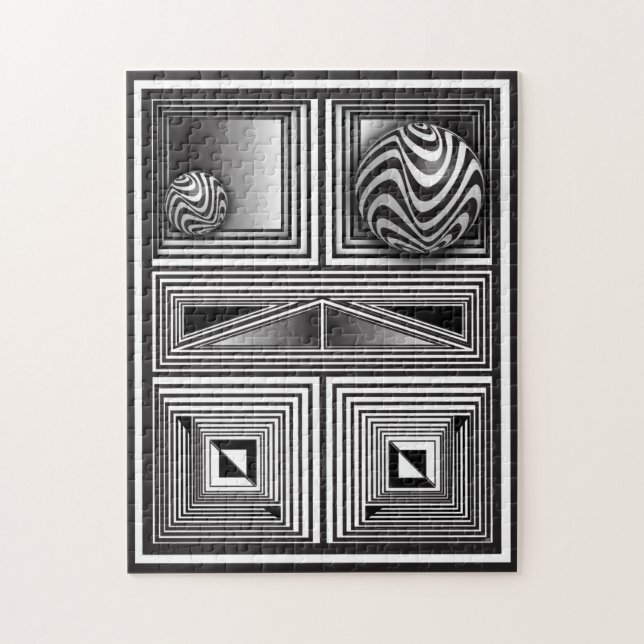 Puzzle Optique via Formes (Vertical)