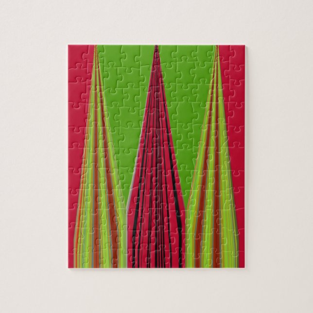 PUZZLE OR ROUGE VERT (Vertical)