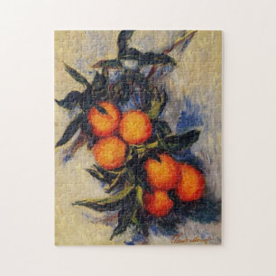 Puzzle Orange Branche Portant Fruit Monet Art