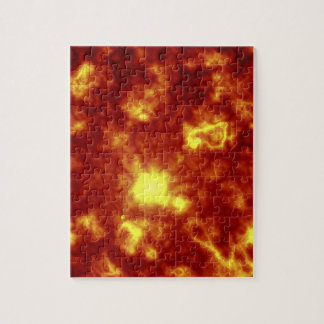 Puzzle Orange et jaune