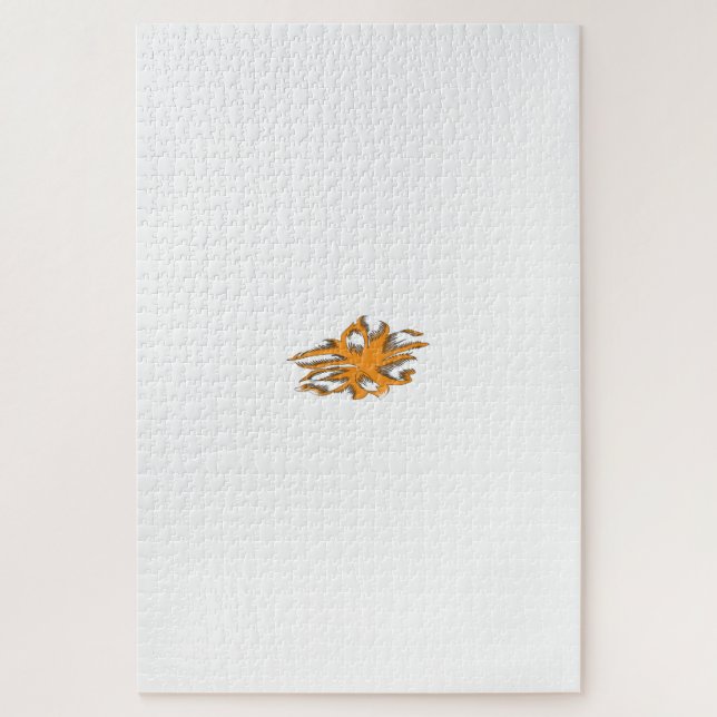 Puzzle Orange jaunâtre, Jaune orangé (Vertical)