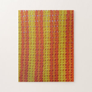 Puzzle - Orange Shells en Crochet