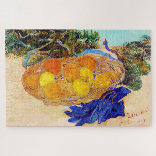 Puzzle Oranges et citrons avec gants bleus, Van Gogh