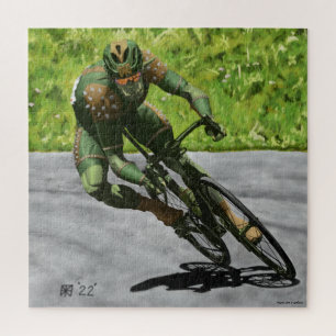 Puzzle Orc Cycliste Vélo Racing Grand Imaginaire Art Puzz