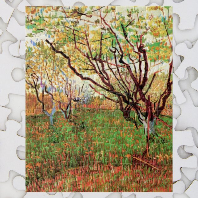 Puzzle Orchard à Blossom par Vincent van Gogh (Créateur téléchargé)
