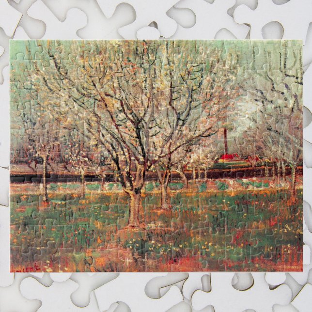 Puzzle Orchard en Fleur, Plum Trees par Vincent van Gogh (Créateur téléchargé)