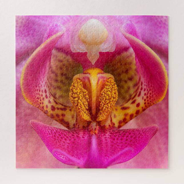 Puzzle Orchidée vibrante (Vertical)