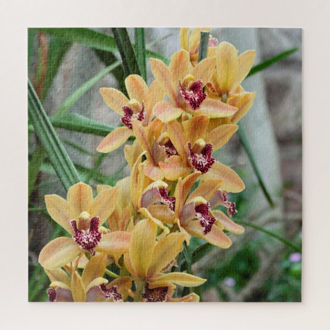 Puzzle Orchidées étoiles exotiques (Vertical)