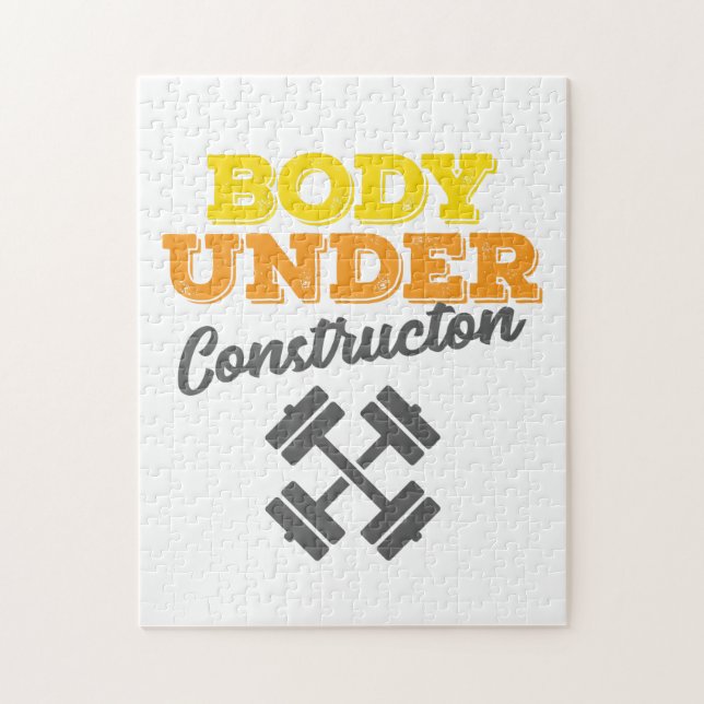 Puzzle Organisme d'entraînement motivationnel en construc (Vertical)