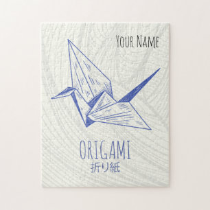 Puzzle Origami Art japonais Pliage Art Retro Grane