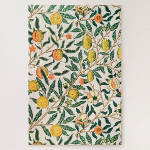Puzzle Ornement blanc de la grenade à fruits William Mor