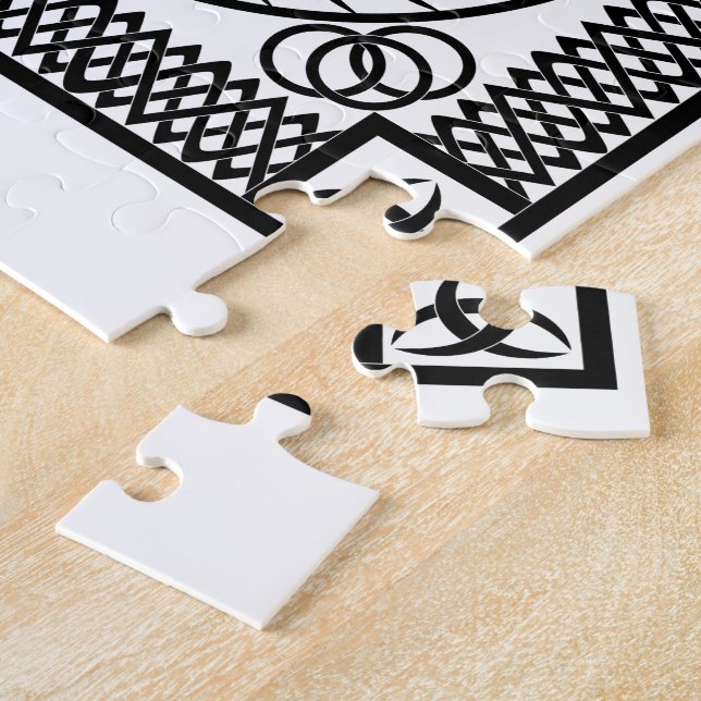 Puzzle ornement celtique unique (Côté)