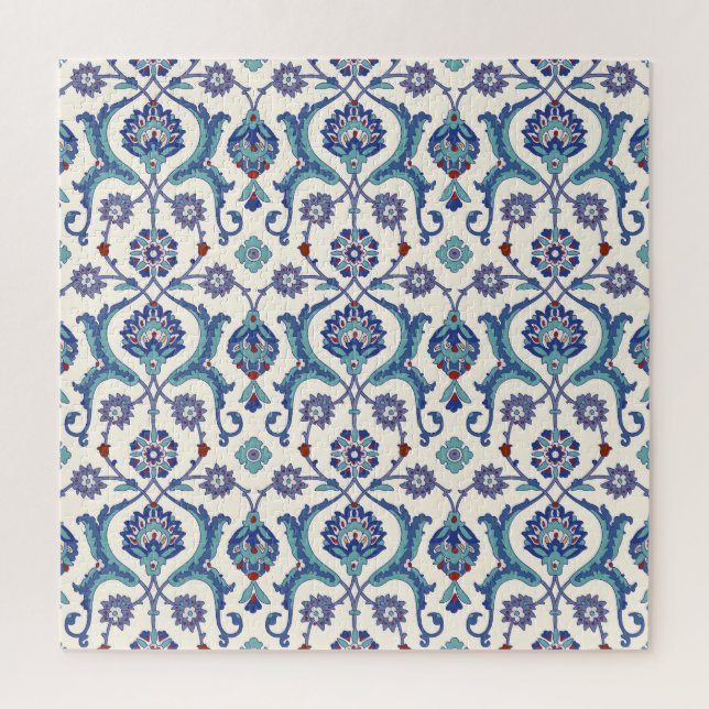 Puzzle Ornement floral : Motif arabe traditionnel. (Vertical)