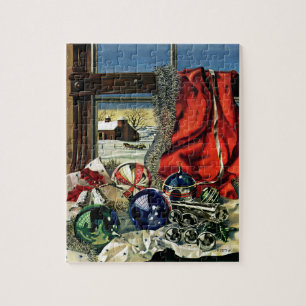 Puzzle Ornements de Noël