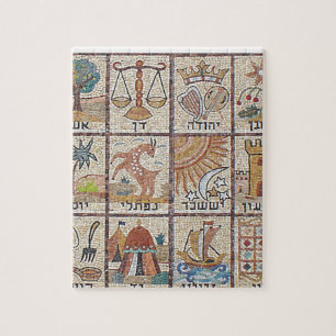 Puzzle OS Brasões DAS somnolent Tribos De Israël