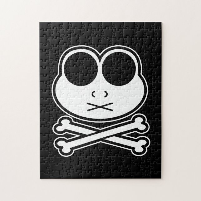 Puzzle Os croisé de grenouille (Vertical)