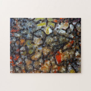 Puzzle Os de dinosaure coloré