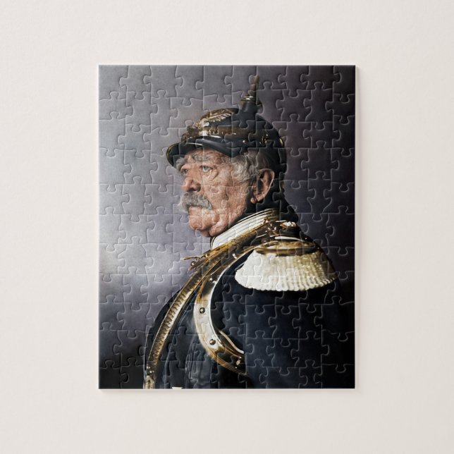 Puzzle Otto von Bismarck 1894 Colorisé (Vertical)
