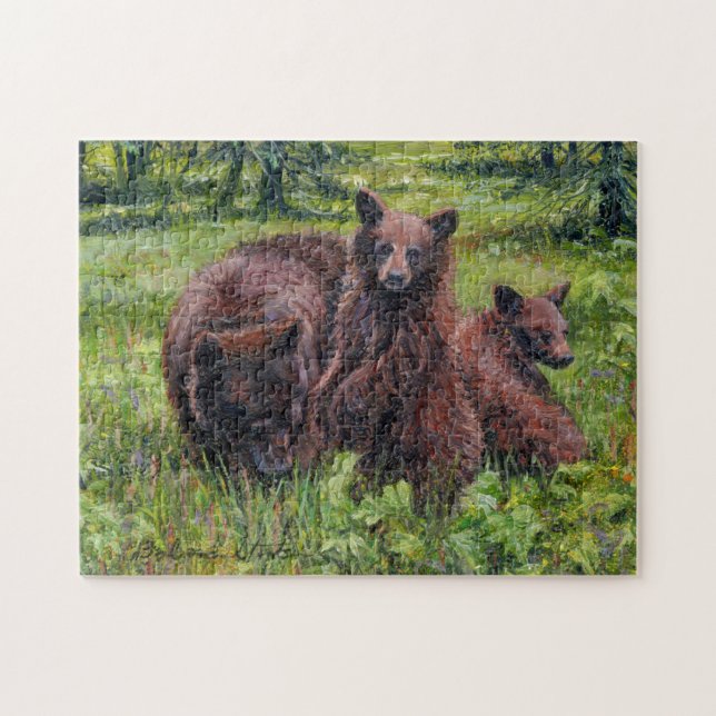 Puzzle « Où est Boucle d'or ? » (Horizontal)