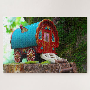 Puzzle Où les Leprechauns ou les petites gens vivent.