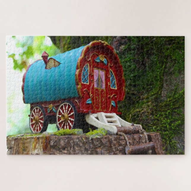Puzzle Où les Leprechauns ou les petites gens vivent. (Horizontal)