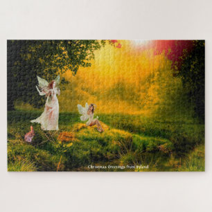 Puzzle Où les Leprechauns ou les petites gens vivent.