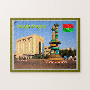 Puzzle Ouagadougou - Place des Cinéastes Ouaga -
