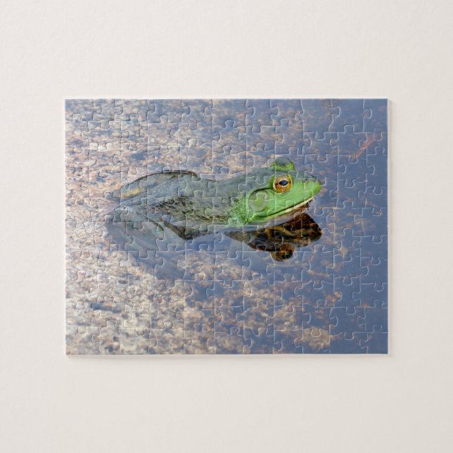 Puzzle Ouaouaron dans l'Acadie (Horizontal)