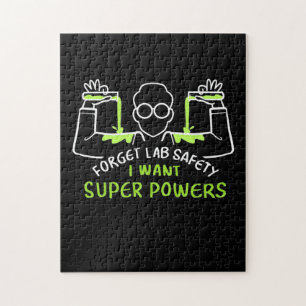 Puzzle Oubliez la sécurité du laboratoire Je veux des sup