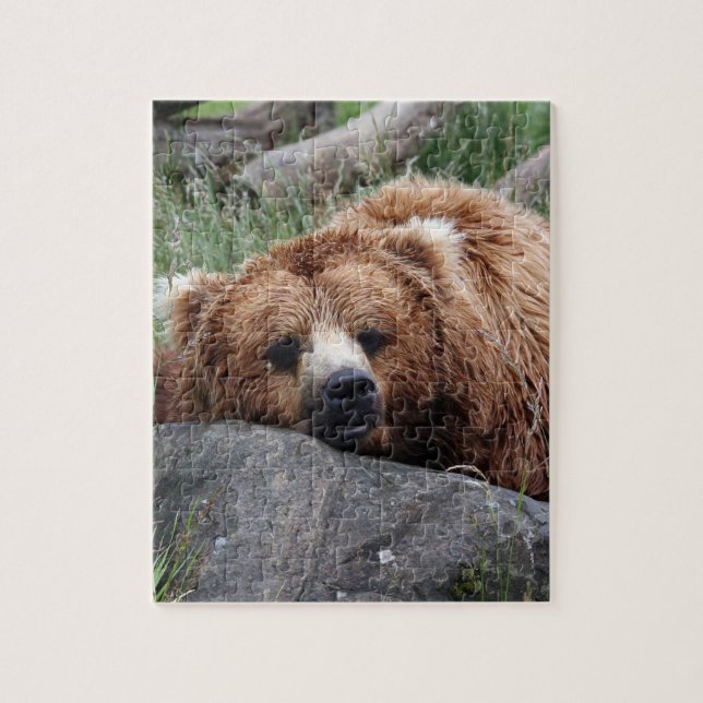 Puzzle Ours Brown (Vertical)