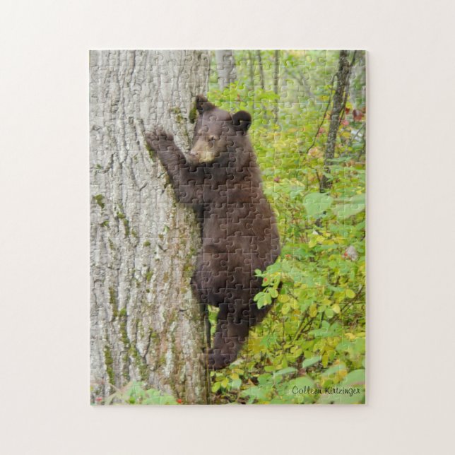 Puzzle Ours CUB dans l'arbre (Vertical)