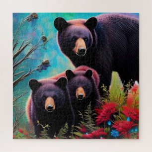Puzzle Ours de Momma et petits