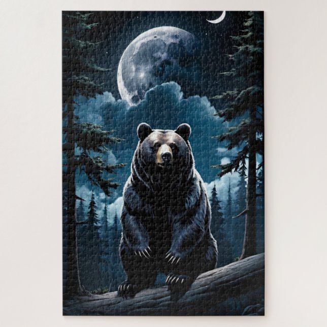 Puzzle Ours de pleine lune (Vertical)