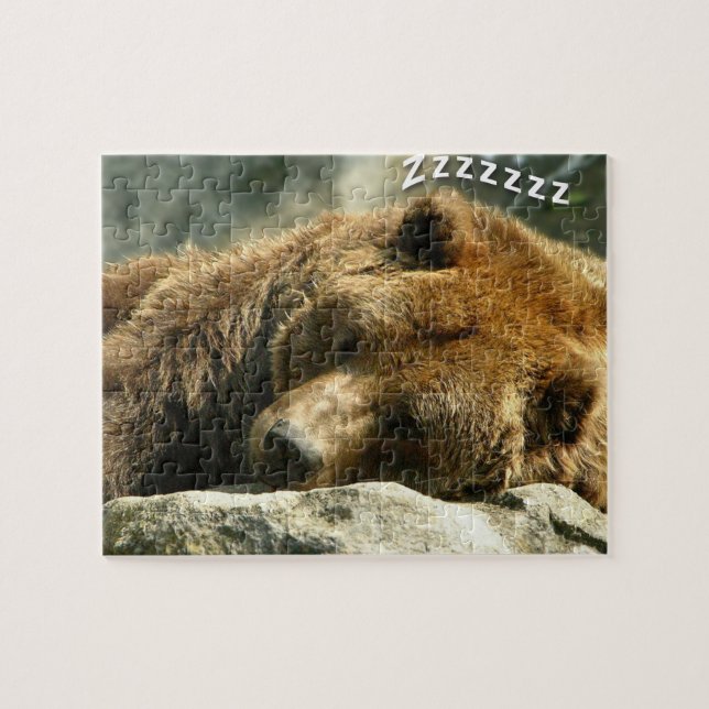 Puzzle Ours de temps de saut (Horizontal)