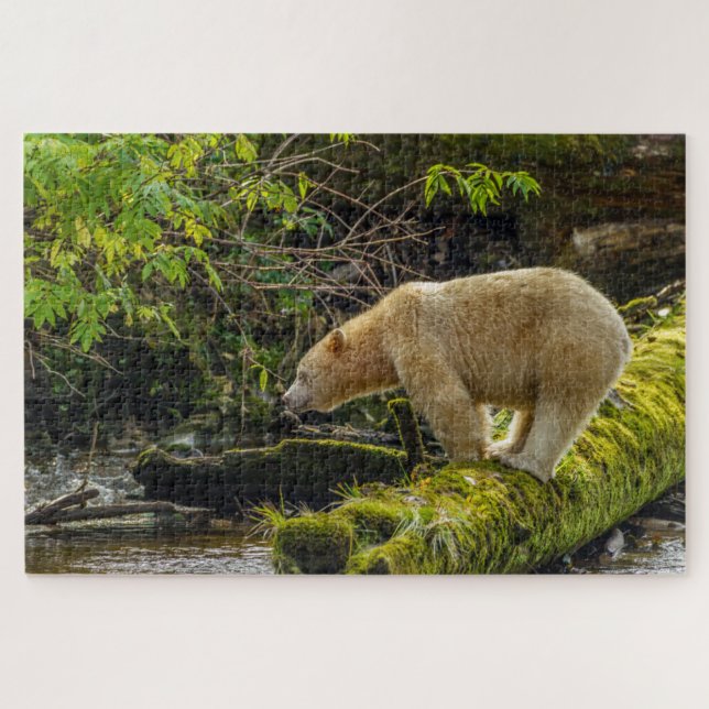 Puzzle Ours d'esprit blanc (Horizontal)