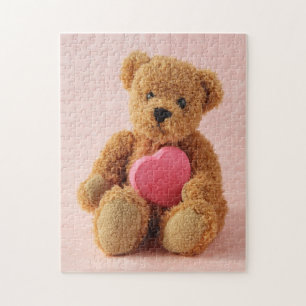 Puzzle ours en peluche i luv u