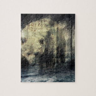 Puzzle Ours gris occidental primitif de région boisée d