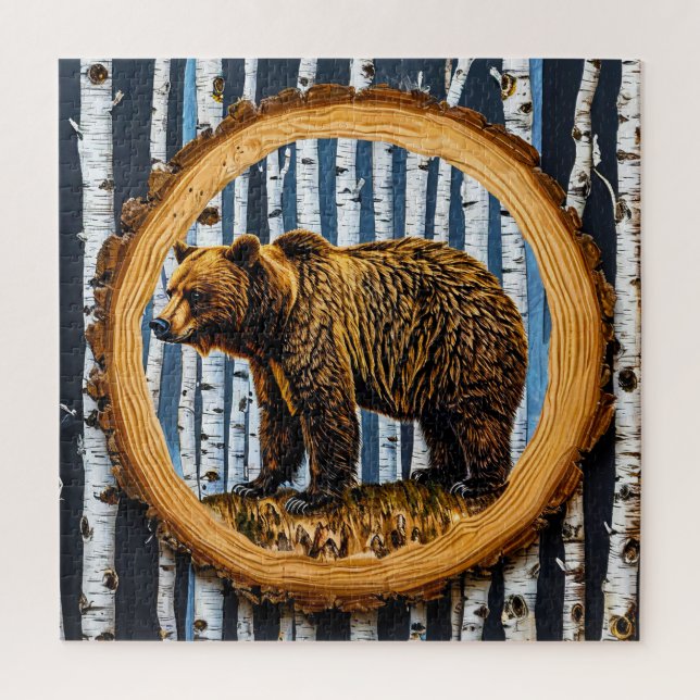 Puzzle Ours grizzly (Vertical)