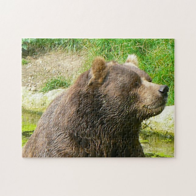 Puzzle Ours kodiak. (Horizontal)