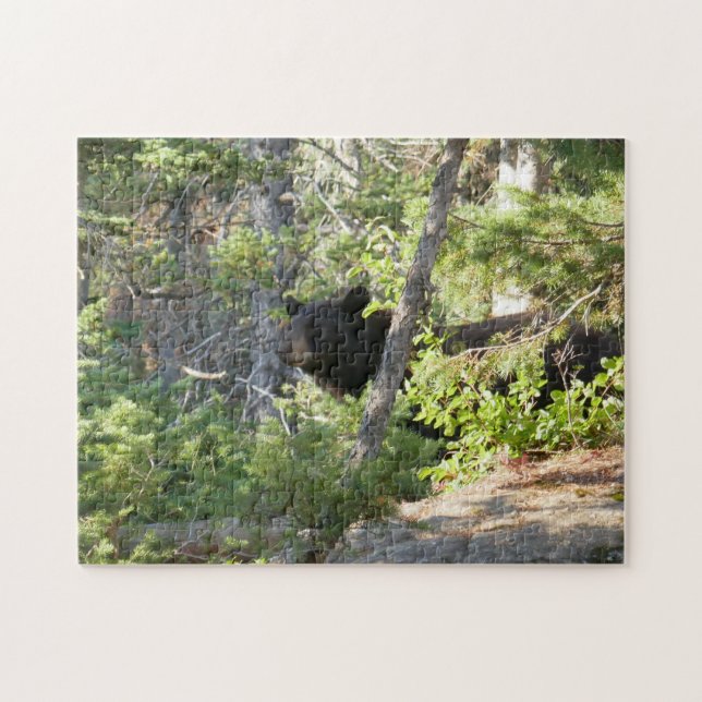 Puzzle Ours noir à Grand Teton (Horizontal)