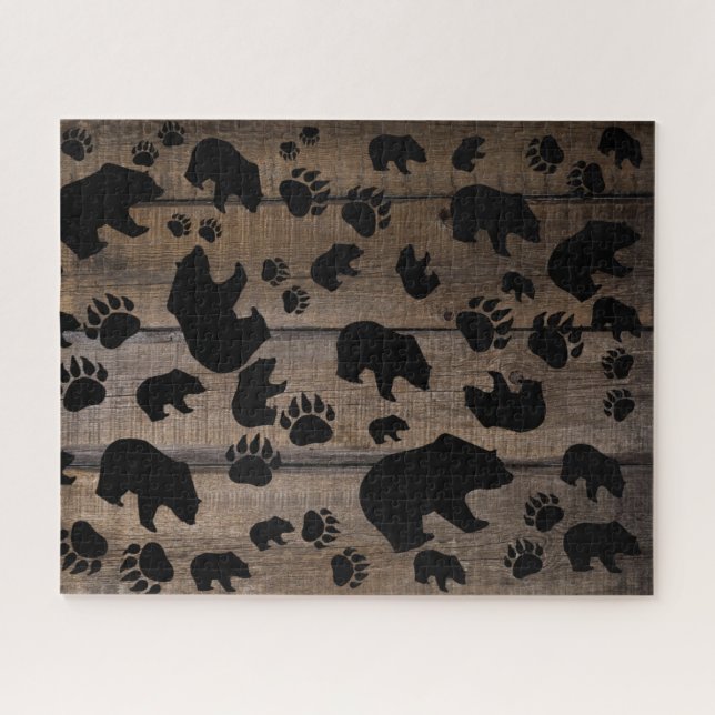 Puzzle Ours Noir - Patrouilles Ours Noir (Horizontal)