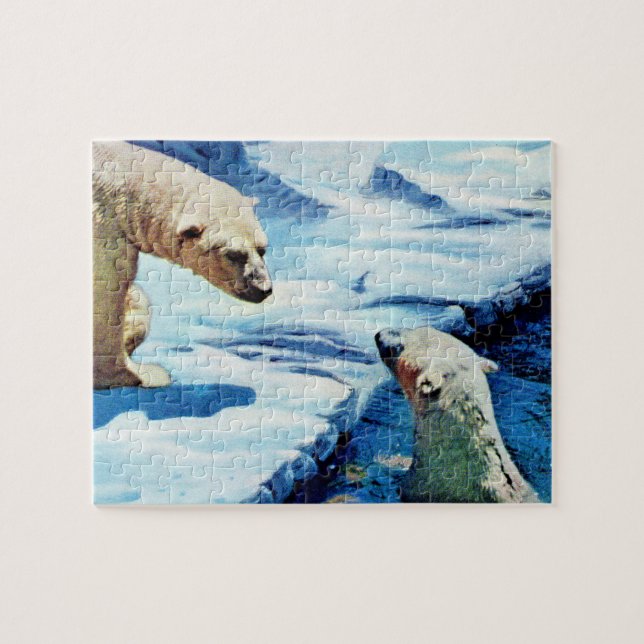 Puzzle ours polaire (Horizontal)