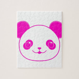 Puzzle Ours rose Kawaii Panda