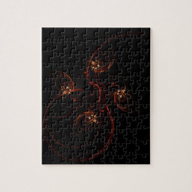 Puzzle Out of the Dark Abstract (Vertical)