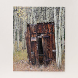 Puzzle Outhouse rustique à Aspen St Elmo Colorado
