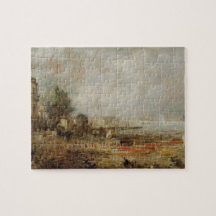 Puzzle Ouverture du pont Waterloo, vers 1829-1831 (pétro