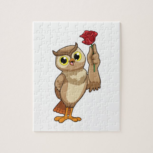 Puzzle Owl (Vertical)